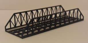 110 x 33 x 19,25 mm Z60120 - Z - Stahlbrücke 4 - Bausatz